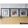Image 1 : 3 Framed Prints "Irene Kiad"