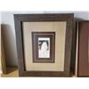 Image 4 : 3 Framed Pictures Bathroom - 29/100  Sailboat - Swan