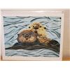 Image 1 : Large Numbered Print 5/10  "Sea Otters"