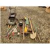 Image 1 : Lot of Garden Tools plus Electric Mower