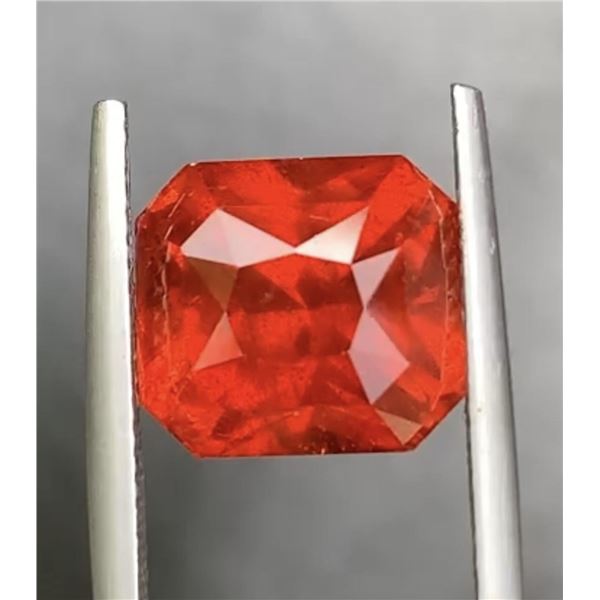 Natural Mandrin Orange Spessartite Garnet  - Certified