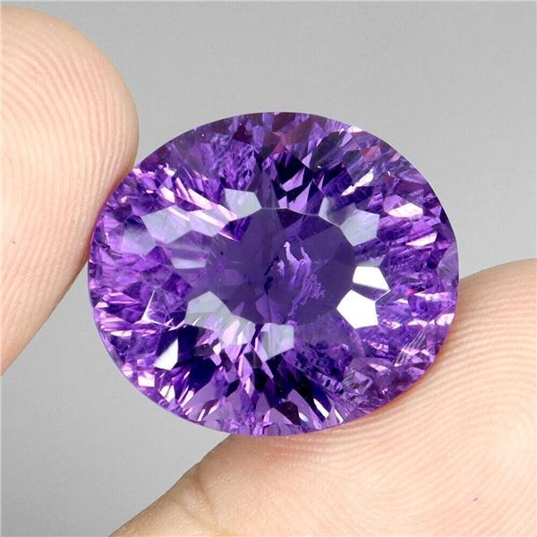 Natural Unheated Purple Amethyst 16.64 Cts - VVS