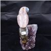 Image 1 : Natural Stone Handcarved Quartz Bird