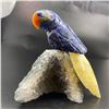 Image 3 : Natural Stone Handcarved Quartz Bird