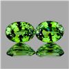 Image 1 : Natural Rare Premium Green Demantoid Pair (Flawless-VVS)