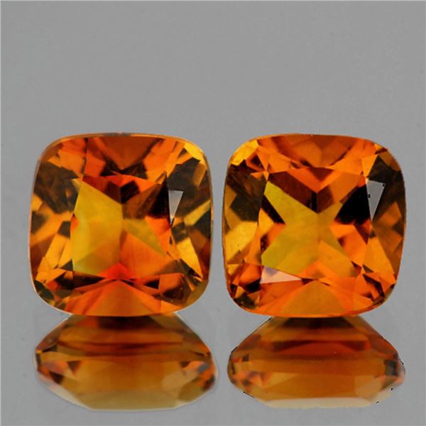 Natural Madeira Golden Orange Citrine {Flawless-VVS1}