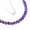 Image 2 : Natural Stunning Brazil Amethyst Necklace - Untreated