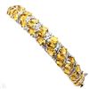 Image 1 : Natural Brazil Unheated Pear Citrine Bangle