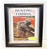 Image 1 : FRAMED VINTAGE HUNTING AND FISHING