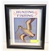 Image 1 : FRAMED VINTAGE HUNTING AND FISHING