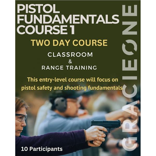 Gracie One Pistol Fundamentals