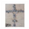 Image 1 : Hand Forged Iron Steel Cross by Frank Jackson