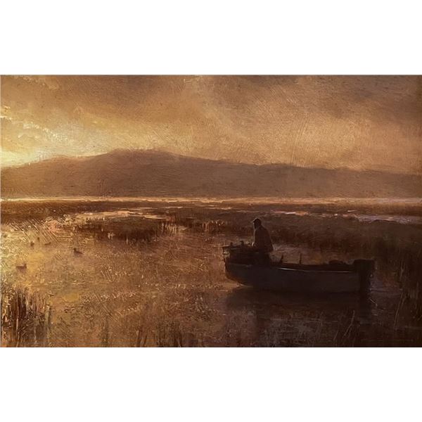 "In the Still of the Morning"  by  Artist Brent Cotton