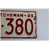 Image 3 : Saskatchewan 1945 License Plate