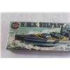 Image 2 : Airfix H.M.S. Belfast Boat Model Kit - Sealed