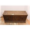 Image 1 : *Antique Oak 3-Drawer Office Filing Cabinet - 41 1/2" x 13 1/4" x 20" High