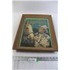 Image 1 : Framed Roy Rogers Paint Book Paper - 15" x 19"