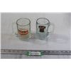 Image 1 : (2) Glass Root beer Mugs - A&W, Hires