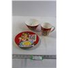 Image 1 : 3-Piece Kellogg's Rice Krispies Dish Set