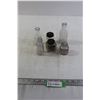 Image 1 : (6) Glass Ink Bottles/Jars