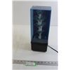 Image 1 : Vintage 1980 Fibre-Optic Colour Changing Peacock Mood Lamp Music Box - Works
