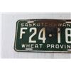 Image 3 : 1956 Saskatchewan License Plate