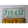 Image 3 : (2) Saskatchewan License Plates - 1967 and 1968