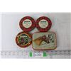 Image 1 : (4) Tins - Scotch Tape and Horses