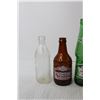 Image 3 : (4) Glass Drink Bottles - Coca Cola, Canada Dry