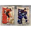 Image 1 : (2) Sidney Crosby Leaf 2005 Pre-Rookie Hockey Cards - #3 and #19