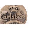 Image 2 : Carlsberg Wooden Beer Sign - 19"