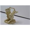 Image 3 : Beleek Porcelain Lion Vase - 7"x5"