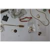 Image 4 : Lot of Assorted Jewelry: Western Silver Bracelet, Various Earrings, Drop Pendants, Necklaces