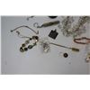 Image 6 : Lot of Assorted Jewelry: Western Silver Bracelet, Various Earrings, Drop Pendants, Necklaces