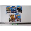 Image 1 : (5) Hot Wheels: 99 Ford Lighting, Firetruck, 2013 Camaro, Muppets Cool One, Snoopy