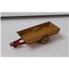 Image 6 : Vintage Buddy L Pony Trailer & Dinky Farm Trailer (Heavy Duty Metal)