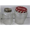 Image 6 : (10) Glass Vintage Storage Jars: Nabob, Ball, Perfect Seal, Gem, Misc.