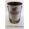 Image 1 : Husky Oil Pail - Has Rust Damage