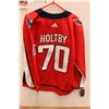 Image 5 : Signed Braden Holtby Washington Capitals Hockey Jersey with Certificate of Authenticity - Size 56