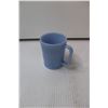 Image 2 : Pyrex Delphite Mug, Fire King Philbe Blue Glass Mug