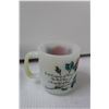Image 4 : (3) Glasbake Flower-Themed Mugs