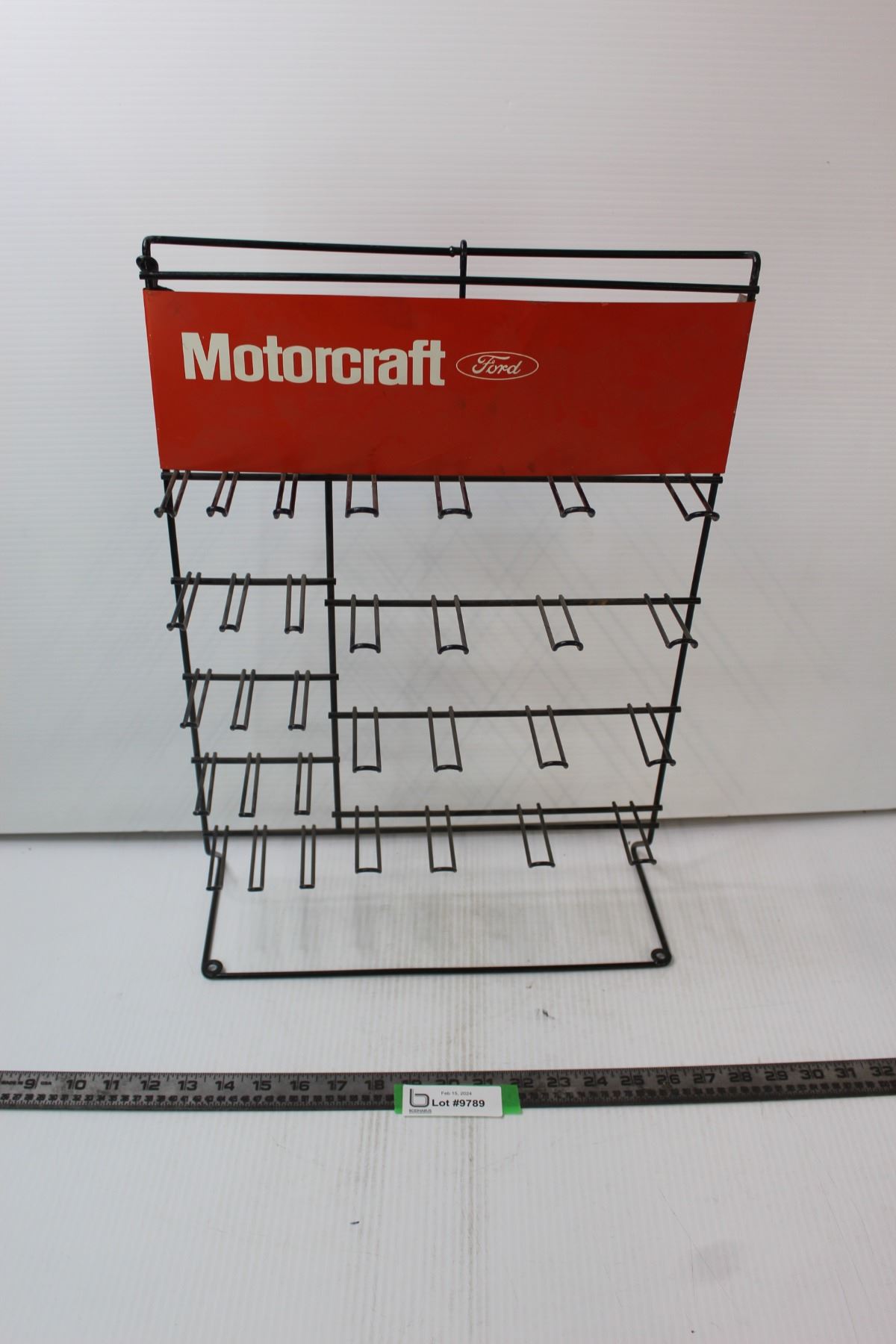 Motorcraft Ford Display Rack - Bodnarus Auctioneering