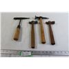 Image 1 : (2) Ball Peen Hammers, (2) Chipping Hammers