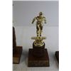 Image 4 : (4) Vintage Swimming Trophies
