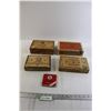 Image 1 : (4) Old Cigar Boxes, Vintage Djarum Cigarette Tin