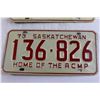 Image 2 : Pair of Saskatchewan 1973 License Plates