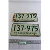 Image 1 : Pair of Saskatchewan 1974 License Plates