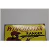 Image 14 : * Winchester - Ranger Trap Load Porcelain Double Sided Advertising Sign - 23 x 22