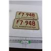 Image 1 : Pair of Saskatchewan 1975 License Plates