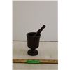 Image 1 : Wooden Mortar and Pestle